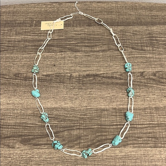 Camila Coelho | Reconstituted Turquoise Necklace - Picture 5 of 7